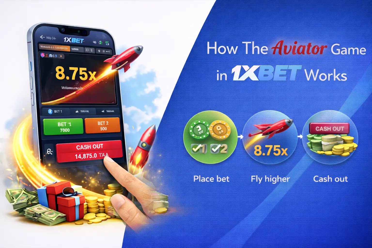 How the Aviator game works on 1xBet for Bangladesh players
