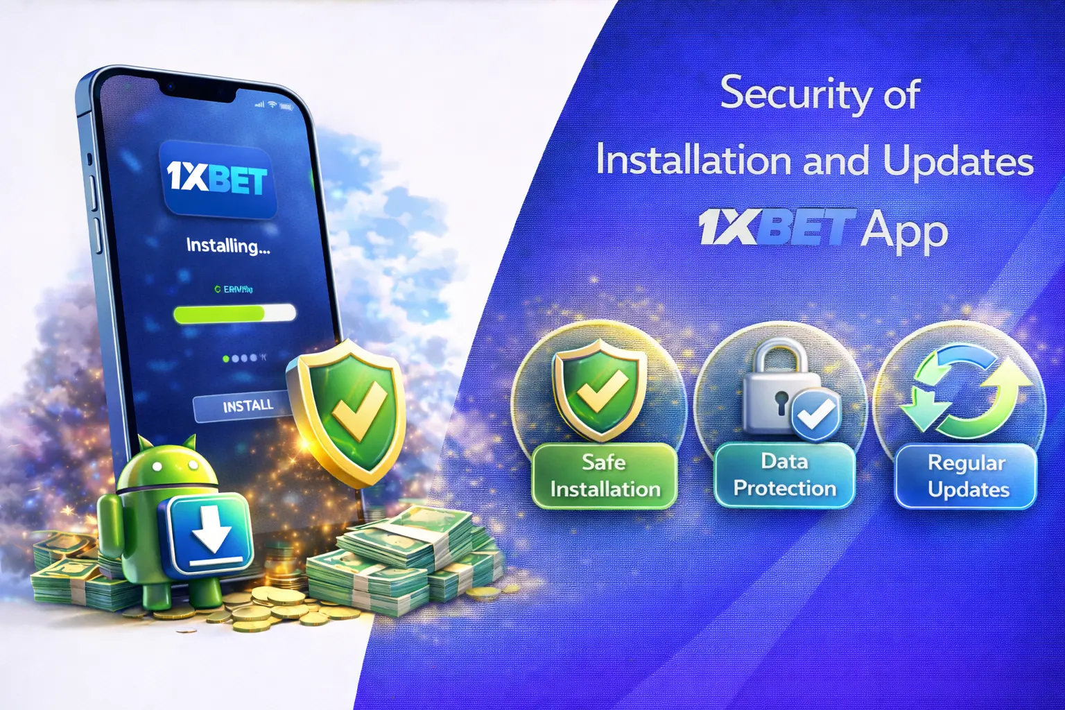 Secure installation and updates of the 1xBet app for users in Bangladesh